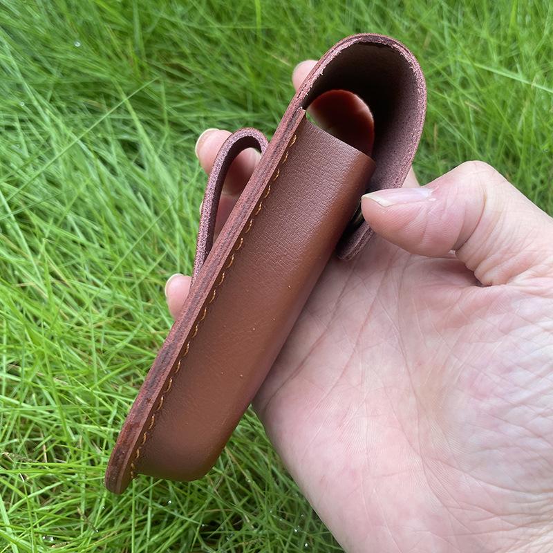 Universal Folding Tool Knife Sheath/Holster - Top Layer Cowhide Leather