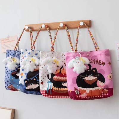 Handy & Lunchtasche im koreanischen Cartoon-Stil für Damen - Vielseitige Handtasche zum Tragen für Arbeit & Pendeln