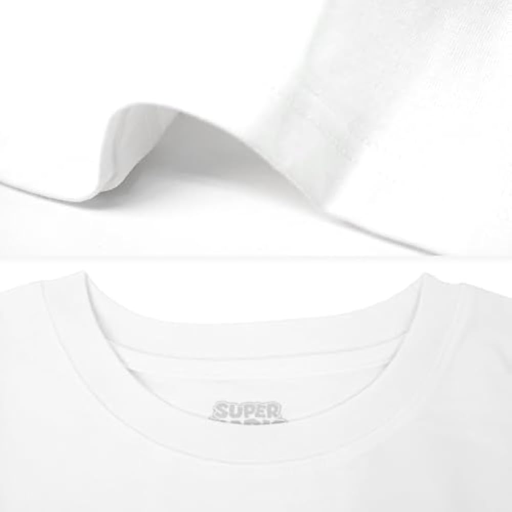 [Fine Plus] T-shirt Super Mario Colorful Yoshi Short Sleeve Merchandise Mario Yoshi