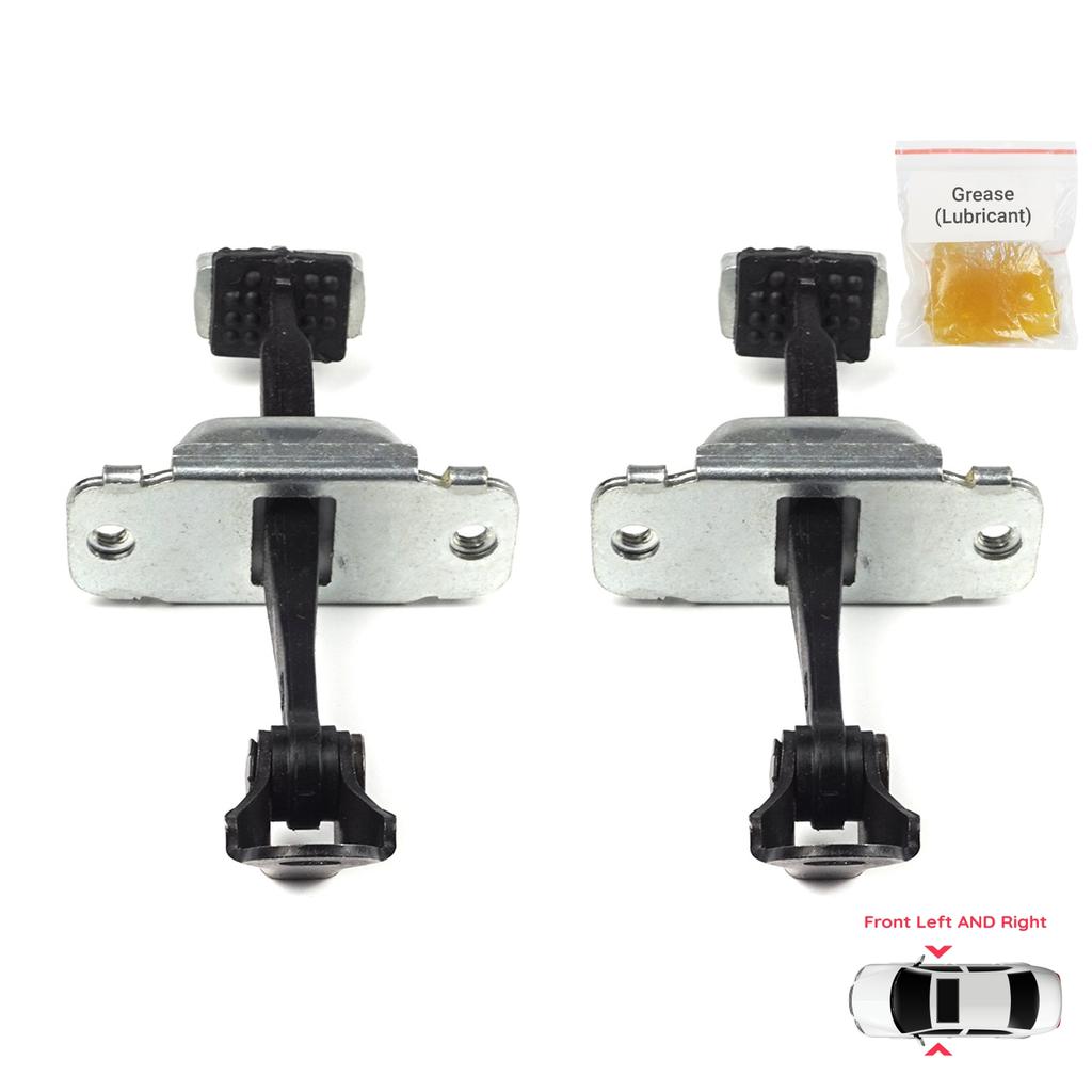 EDP788-1 2 Pieces Front Left AND Right Door Catch Hinge Brake Stop Check Strap Limiter for Hyundai I30 MK1 FD 2006-2012 4/5 Door 793802L000
