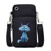 Morsom Anime Cat Liten Messenger Bag Hengende Neck Mynt Veske Vertikal Håndveske Kvinner Mobiltelefon Vesker Cartoon Small Crossbody Bag
