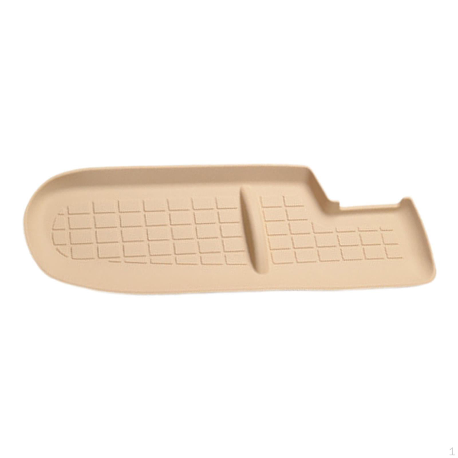 

Car Center Console Cushion Pad Dashboard Mat Waterproof TPE Easy to Clean Assembly Replaces бежевый