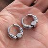 Cool Men Punk Stainless steel Korean Dragon Earring Fashion Jewelry Ear Buckle Male Hoop Earring
