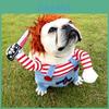 Costum Câine Clown Mac pentru Halloween, Joc de Rol și Petreceri