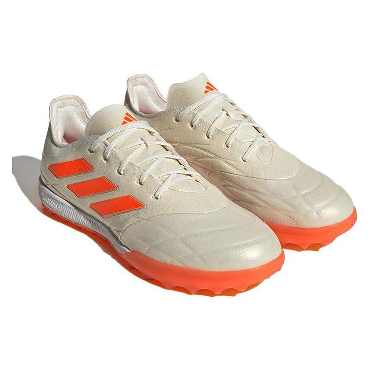 Adidas Copa Pure.1 Round Toe Comfortable TF (Rubber Studs) Hard Ground Artificial Turf Non-Slip Wear-Resistant Lightweight Soccer Shoes ID4638