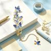 Colorful Butterfly Bookmark Hollow Out Metal Bookmark Gifts Decorative Bookmark  School Supplies