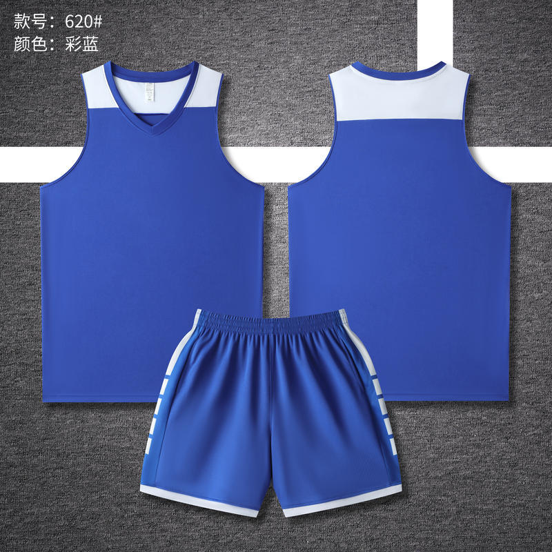 New American basketball jersey set Summer camp adult children's quick-drying jersey Game training basketball jersey