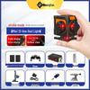 Mini High Precision Laser Level with 12 Red Light Lines and Automatic Wall Alignment