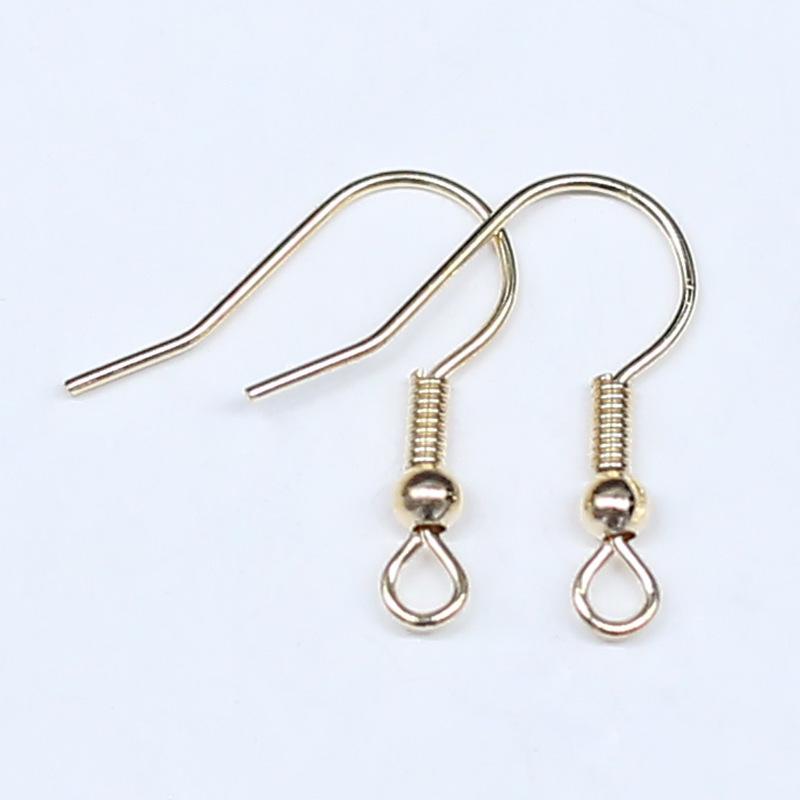 9 Tremella Hook Jewelry Accessories, Handmade Diy Earrings, Production Materials, Color Retention, Electroplating