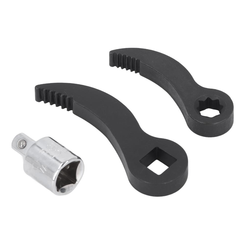 1/2in Square Serrated Adapter Pry Bar CR  Steel Crown Adapter Head Tool  Tight Spaces