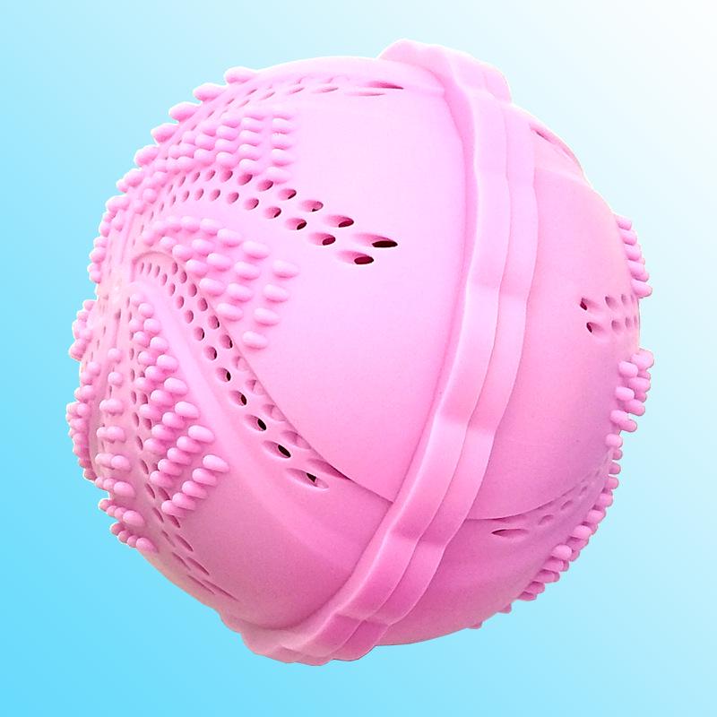 

Мощный мяч для стирки: Предотвращение запутывания и глубокая очистка одежды и деликатных тканей розовый