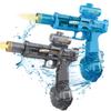 HUIQIBAO Electric Pulse Water Gun Simulated Flame Sensor Light Fully Automatic Fights Toy Water Pistol Outdoor Beach Toys Adult