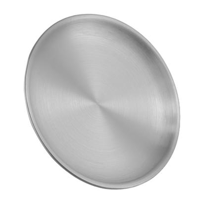 Tray Plate Dish Kitchen Replacement Silver Spare Parts Dinnerware Stainless Steel Accessories Breakfast Dining