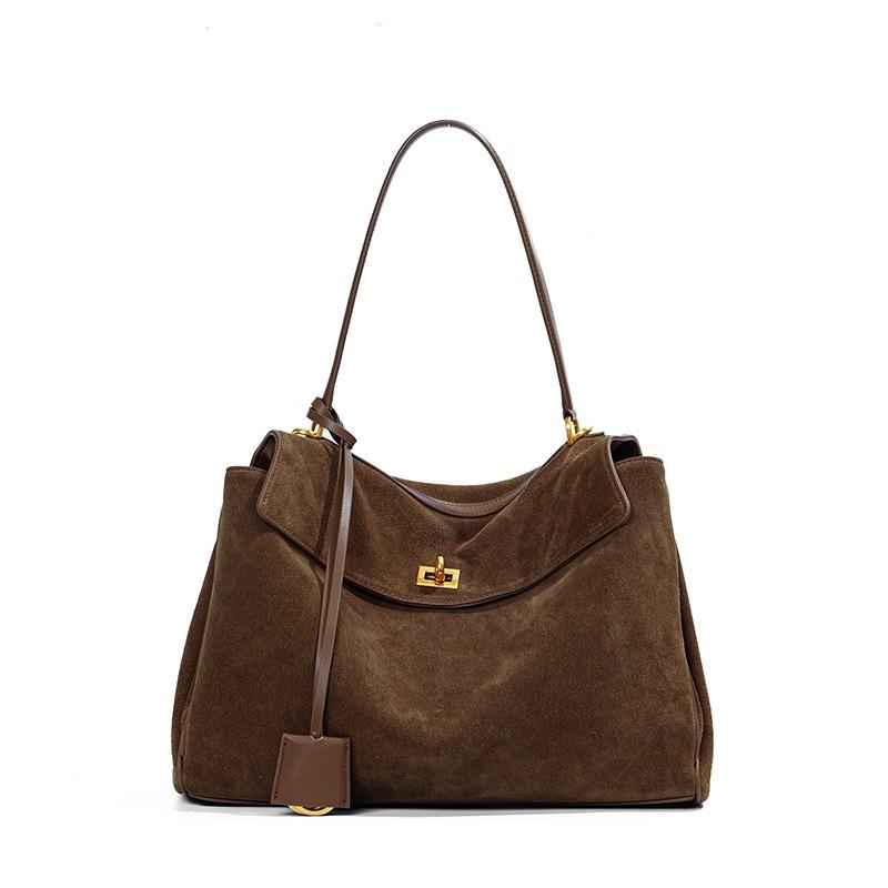 Womens Genuine Leather Tote Bag Soft