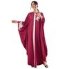 2025 Elegant Spring/Summer Long Robe Dress for Middle Eastern Muslim Women