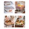Sturdy Stainless Steel Meal Preps Container With Drainage Function for Efficient Kitchen Food Storage Solution