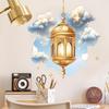 Festival Star Moon Hanging Pendant Lamp - Middle Eastern Home Decoration for Bedroom & Living Room
