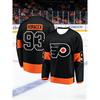 Nieuwe Stijl Mannen American Hockey Trainingspak 3D Geprint Borduurwerk Ademend, Vochtregulerend T-shirt met Lange Mouwen Kinderen