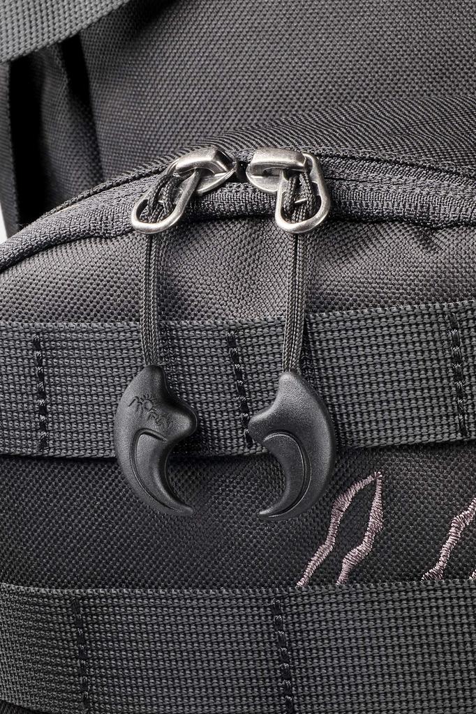 Morn Creations Tyrannosaurus Backpack, Large, TR-101 (Black)