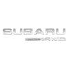 2025 for Subaru BRZ SYMMETRICAL AWD Car Rear Trunk Metal Emblem Stickers Auto Body Badge Tribeca XV STI Forester Impreza Outback X666