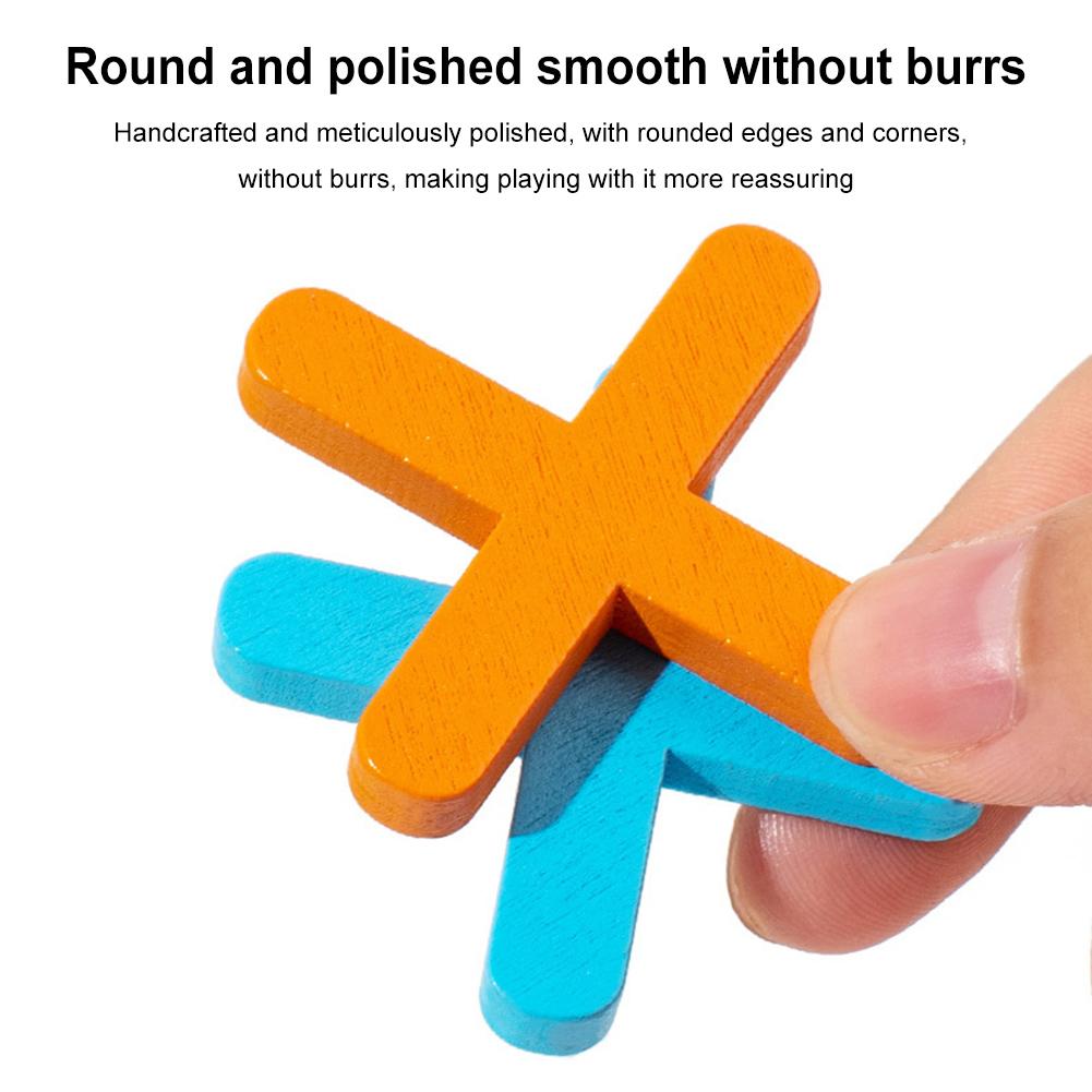 Klasická stolní dekorace stolní hry Montessori hra pro chlapce a dívky (oranžový)