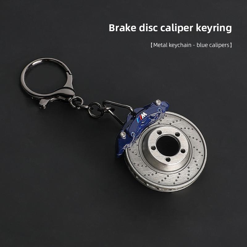 

Turbo Hub Brake Disc Car Keychains Pendant Key Ring For BMW F12 F13 G11 G12 G08 E89 E86 F26 F16 F40 G30 F10 F20 F46 G14 G07 X1 синий