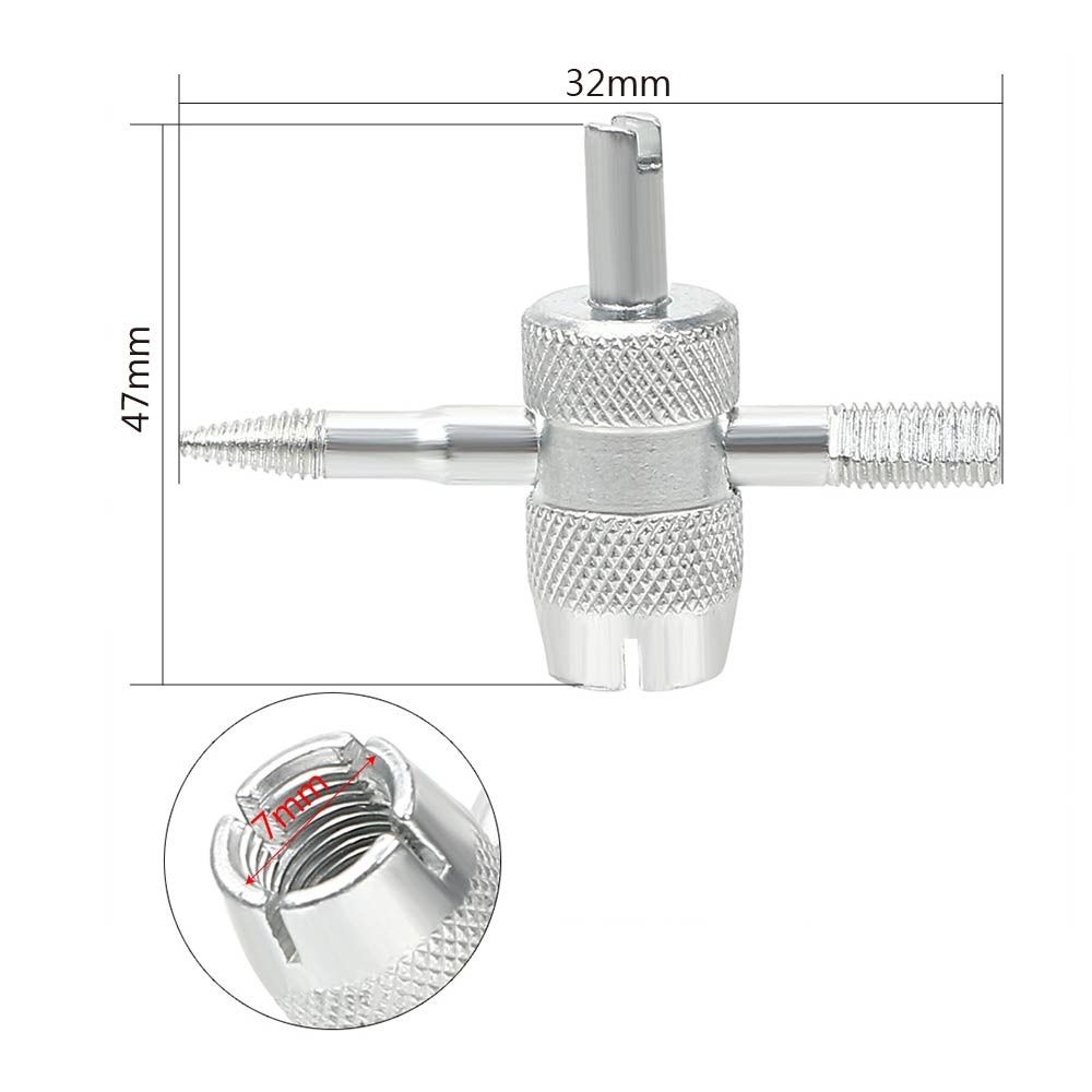 Installer Tool Tire Screwdriver Valve Core wrench Valve Stem Core Remover Valve Core Removal Tool
