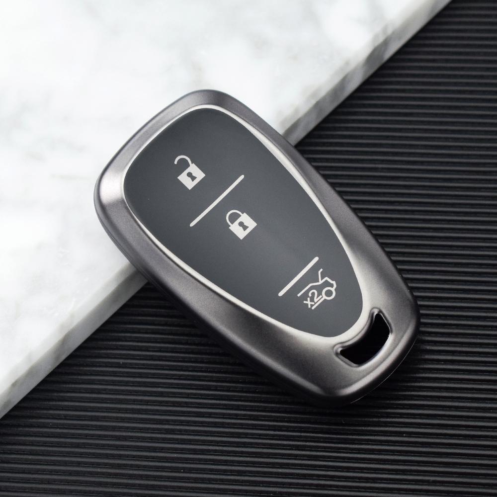 2/3/4 Button TPU Remote Car Key Shell Cover for Chevrolet Cruze Malibu Camaro Equinox Smart Key Case Fob Body Housing