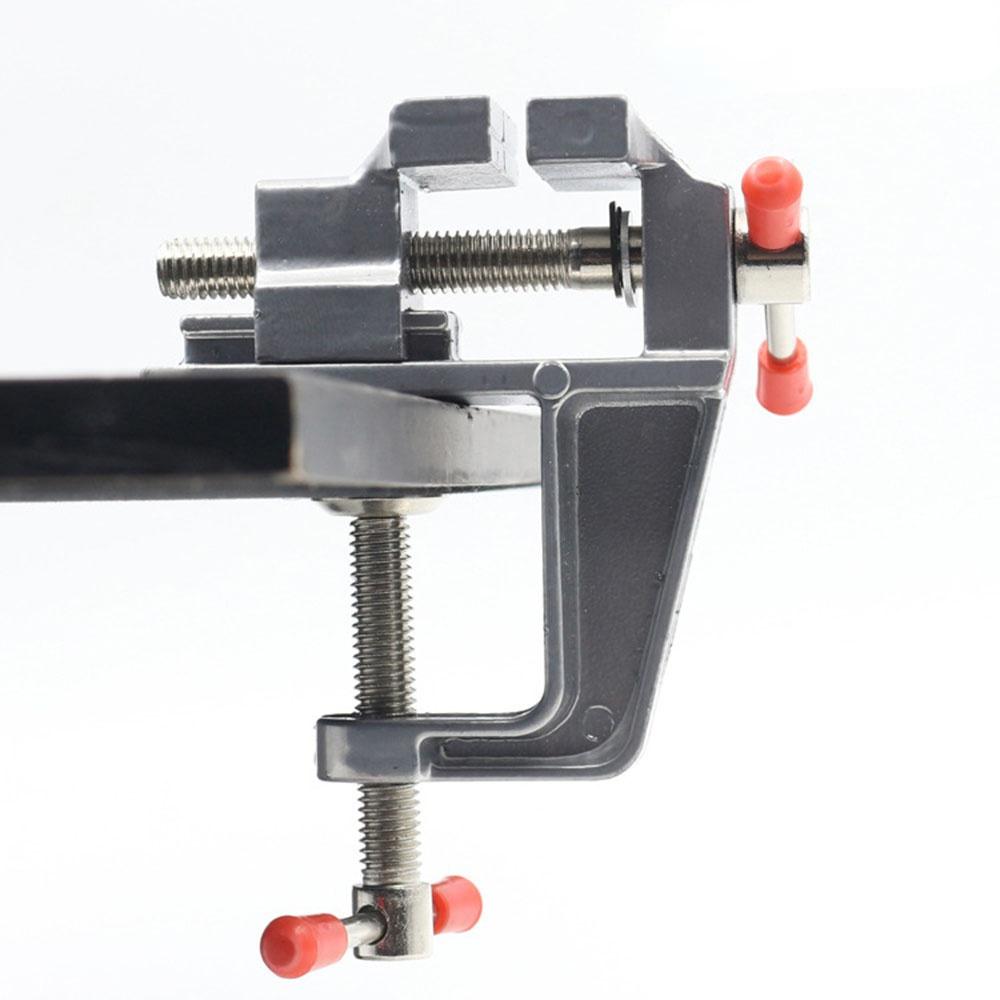 Mini Desktop Vise Small Bench Clamp Welding Aid Model Table Vise Household Flat Table Vise Precision Clamp