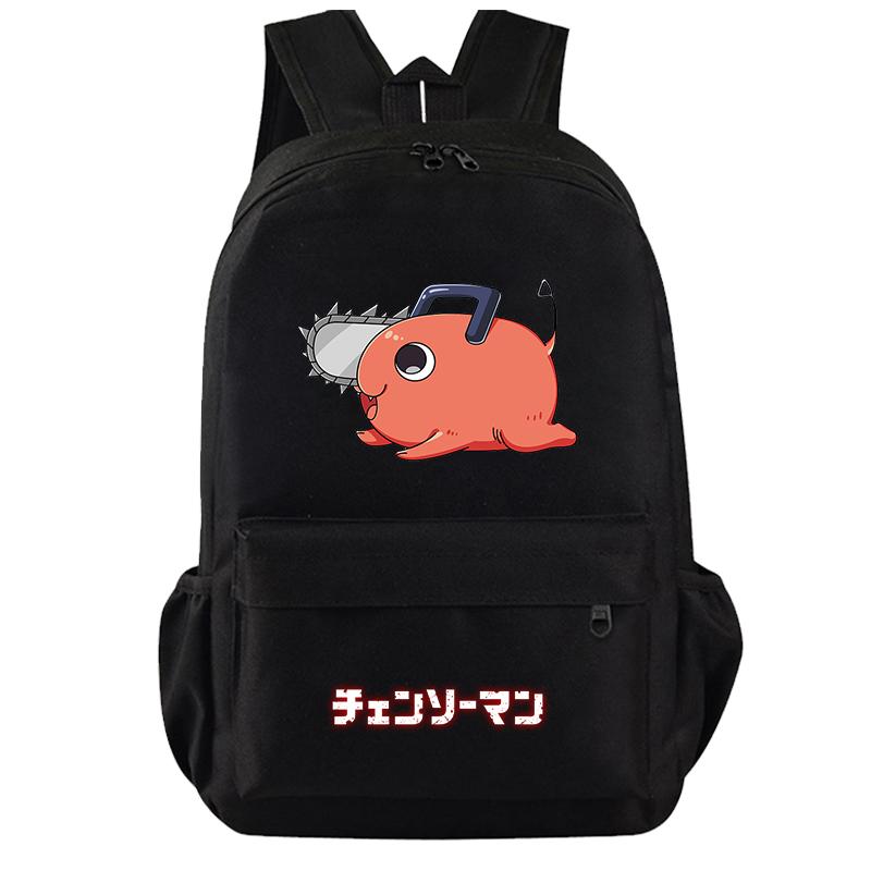 Anime Chainsaw Man Rucksack für Jungen Mädchen Hildren Zurück zur Schule Schultasche Student Kawaii Rucksack Luffy Nami Lysop Leichte Taschen
