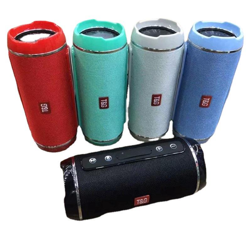 Portable Bluetooth Speaker TG116 with High-Quality Sound, Outdoor Card-Playing, and FM Radio.