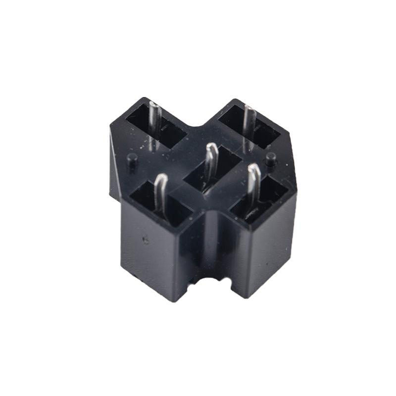 Automotive Car Auto 40A 4/5 Pin SPDT Relay Socket Connector Adaptor PCB Board Mount Base Holder with 6.3mm Terminals