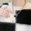 Cupid Heart Necklace Women's Light Luxury Niche Love Collarbone Design High-end Neck Chain New Pendant
