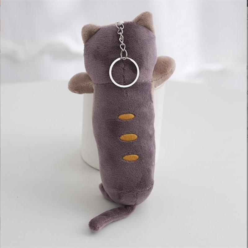 16 cm süße Katze Plüschtiere blaue Augen weiche gefüllte Baumwolle Puppe Spielzeug Weihnachtsgeschenke Geburtstagsgeschenke für Mädchen