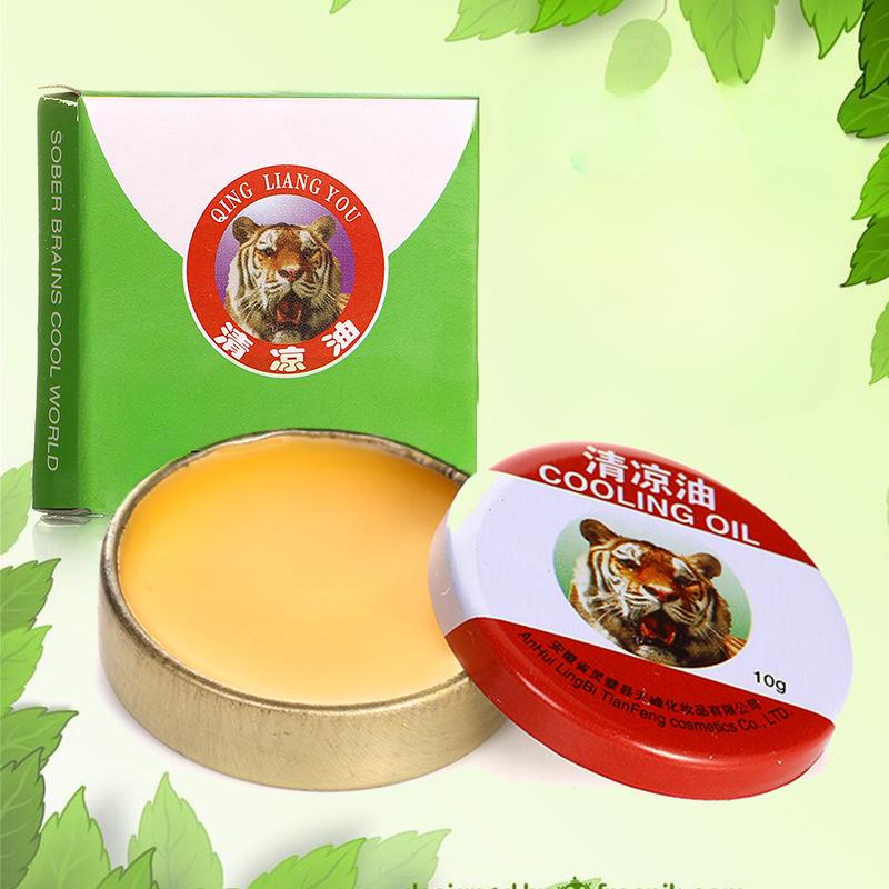 

3/10G Охлаждающий бальзам Головные боли Мигрени Мышечные боли Укусы Зуд Усталость Облегчение Успокоение Натуральный 10g-1PC