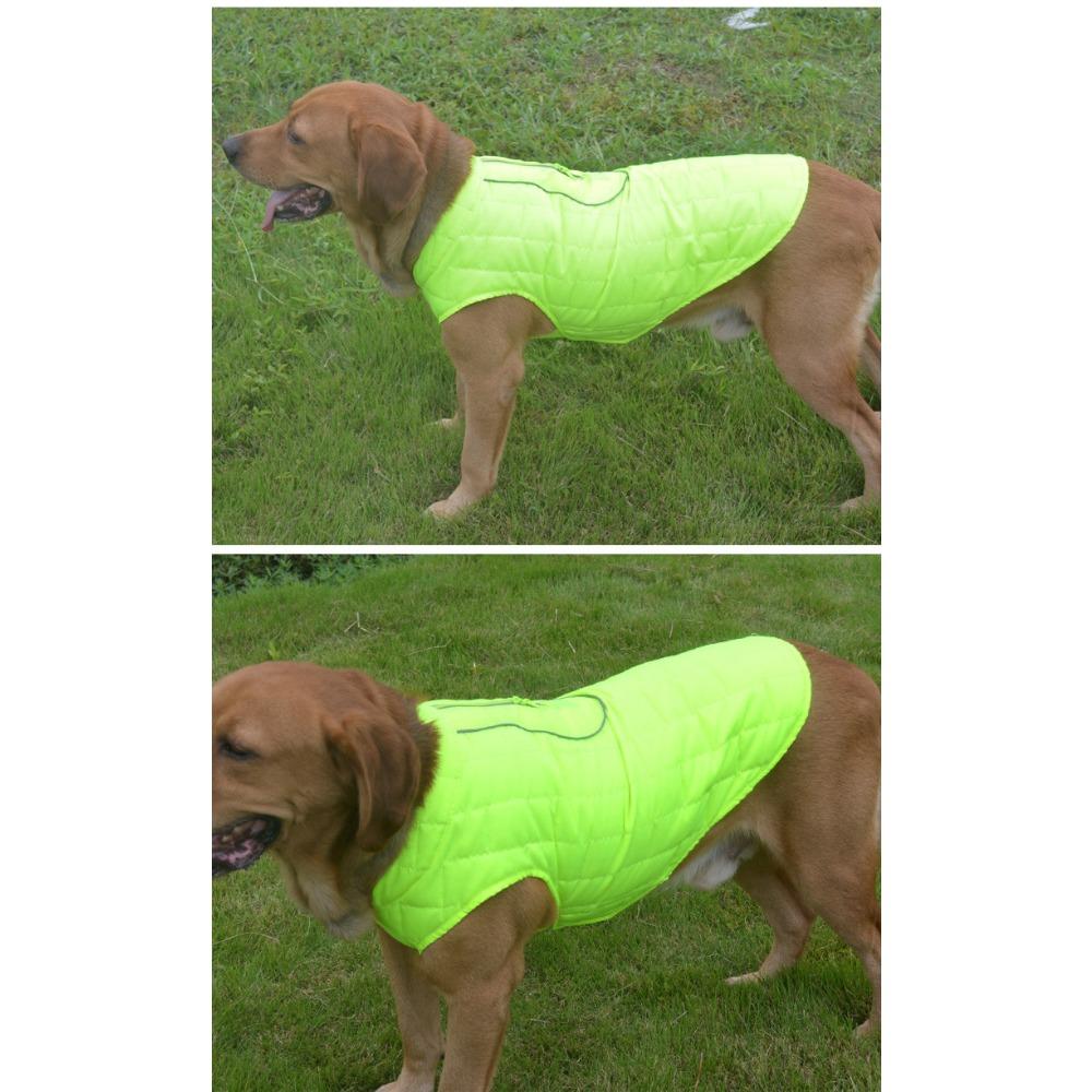 Pet Clothes Autumn and Winter Dogs Can Wear Warm Jackets On Both Sides Pet Cotton-padded Clothes