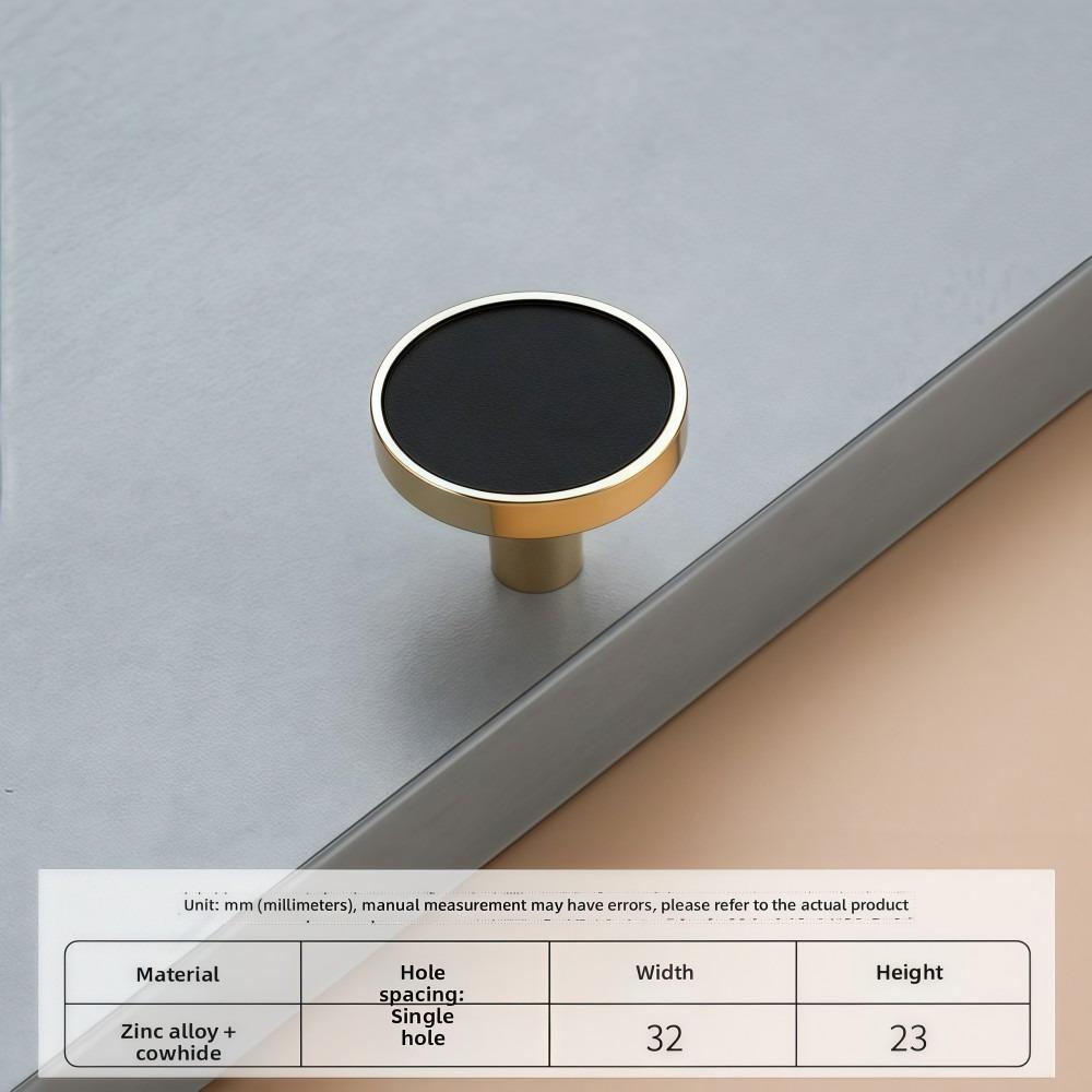 Handmade Wardrobe Door Handles Nordic Cabinet Drawer Knobs Leather Hardware Handle Multipurpose