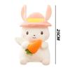 Cute Bunny Plushy With Q Version Cuddly Animal Toys Sleeping Pillow Toy