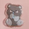 Hot Water Bag Self-heating Portable Reusable Leak-proof Safe Keep Warm Transparent Cartoon Animals Shape Hand Warmer Bottle for Office