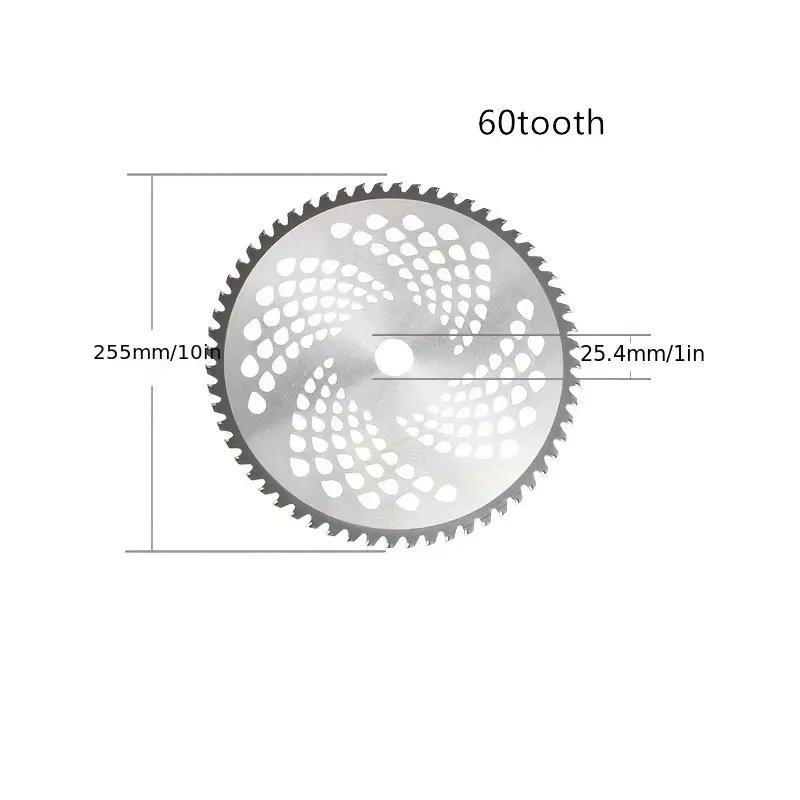 40/60/80 Teeth Grass Trimmer Head Blade Wood Brush Cutter Disc Compatible With Lawn Mower Weed Lawnmower Parts Garden Power Tool
