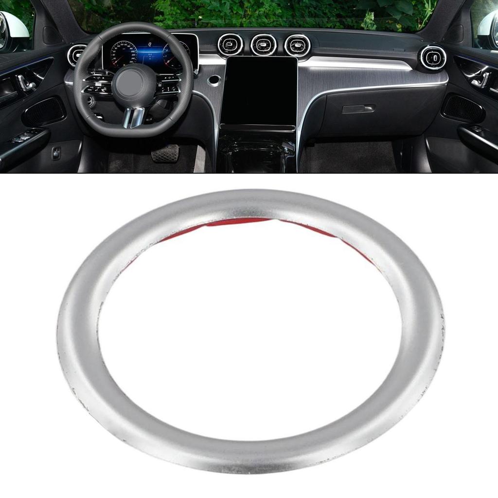 High Universality Fitment Ignition Key Trim Stainless Steel Cover Perfect Fit