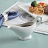 1 Pcs 3 5 8 Oz Silver Gravy Boats Beefsteak Gravy Sauce Boat Container Plate Tableware-in Gravy Boats for Home