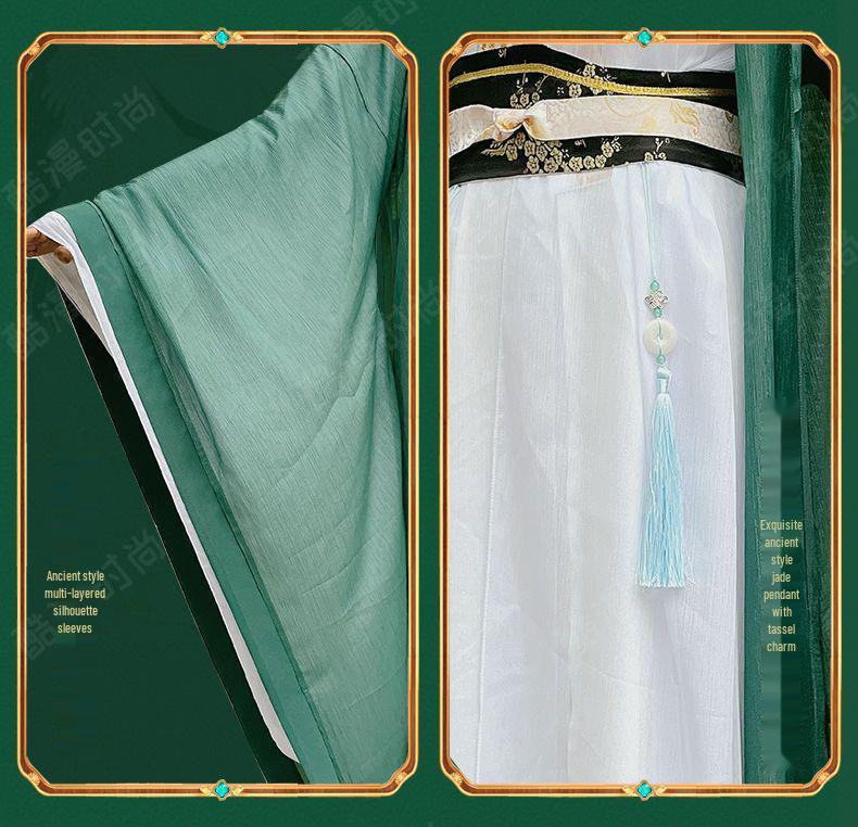 Thai Shen Qingqiu Cosplay Costume - Scum Villain Self-Saving System Feng Shen Jiu Set for Men and Women
