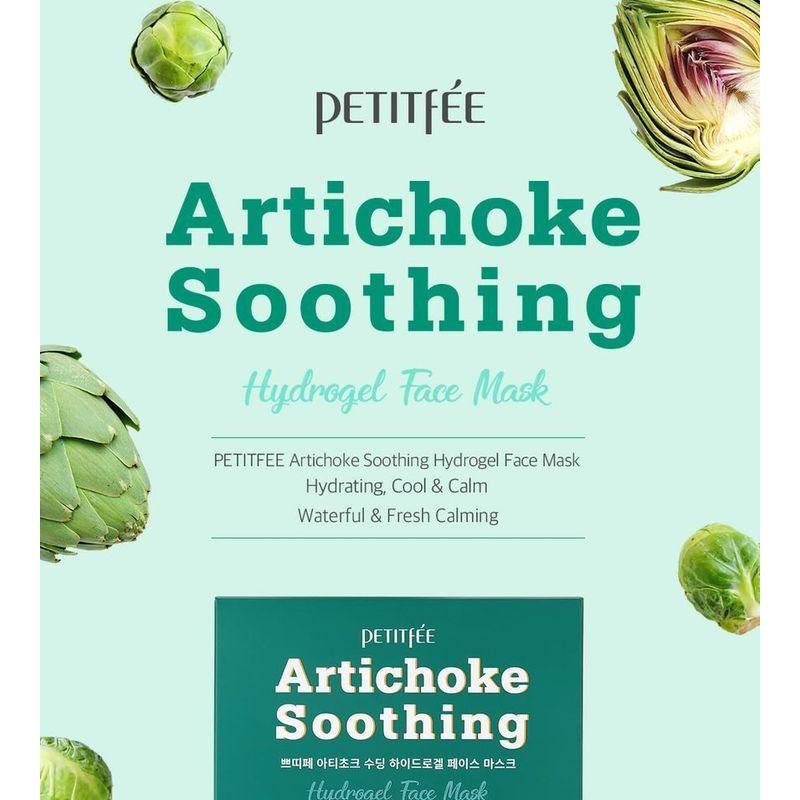PETITFEE - Artichoke Soothing Hydrogel Face Mask Set