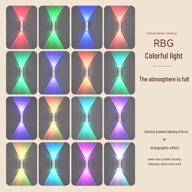 Rechargeable Magnetic Cat-Eye Motion Sensor Night Light