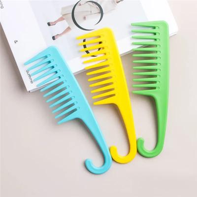 Pieptene pentru ondulat părul umed, rezistent la căldură și antistatic, pieptene de baie cu dinți largi, instrument de pieptănat părul cu cârlig