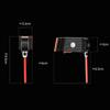 Bike Warning Lights Type C Rechargeable LED Safety Lights Multi Light Modes Flash Indicator Lamp Creative for Night Riding