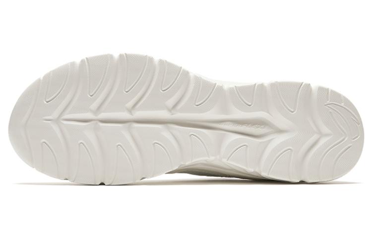 Men's Sneakers Anta Slip Resistant Abrasion Resistant Low top Running Shoes Men's White