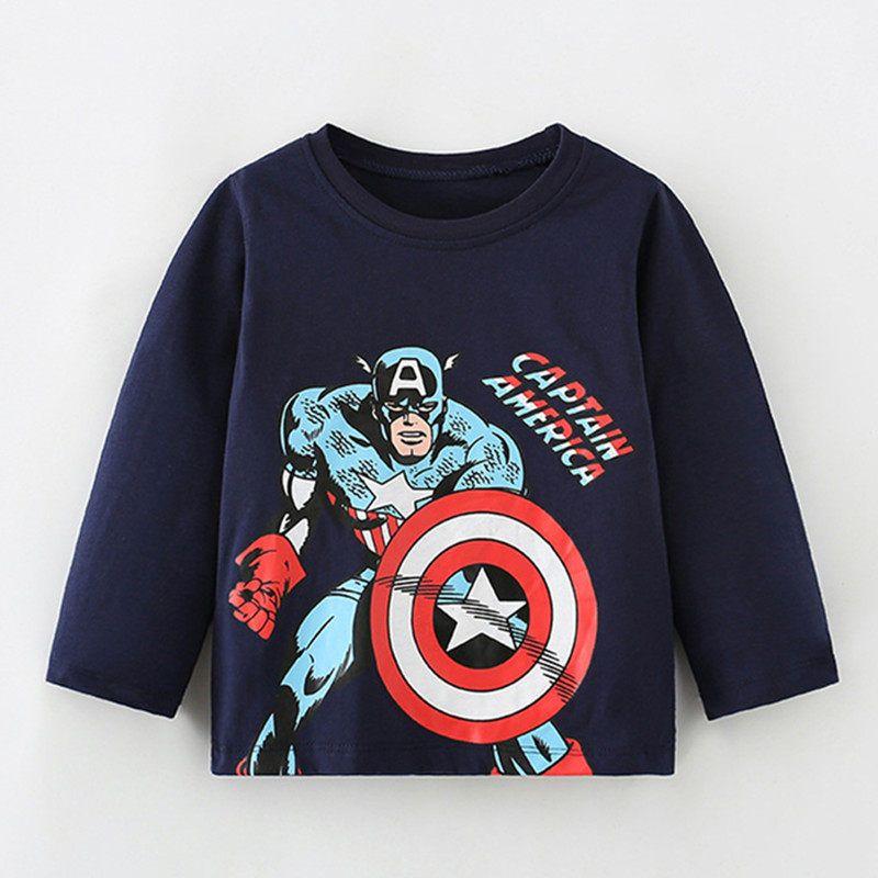 Cute Export Autumn Cartoon Casual Long Sleeve T-shirt
