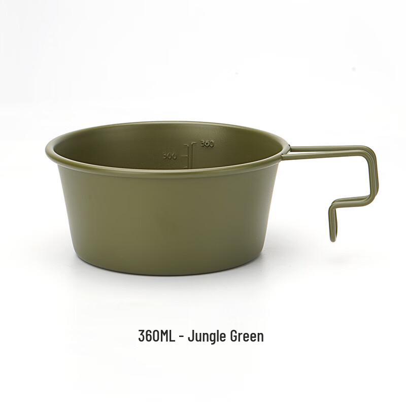 Portable 304 Stainless Steel Camping Sierra Cup Set 360ML